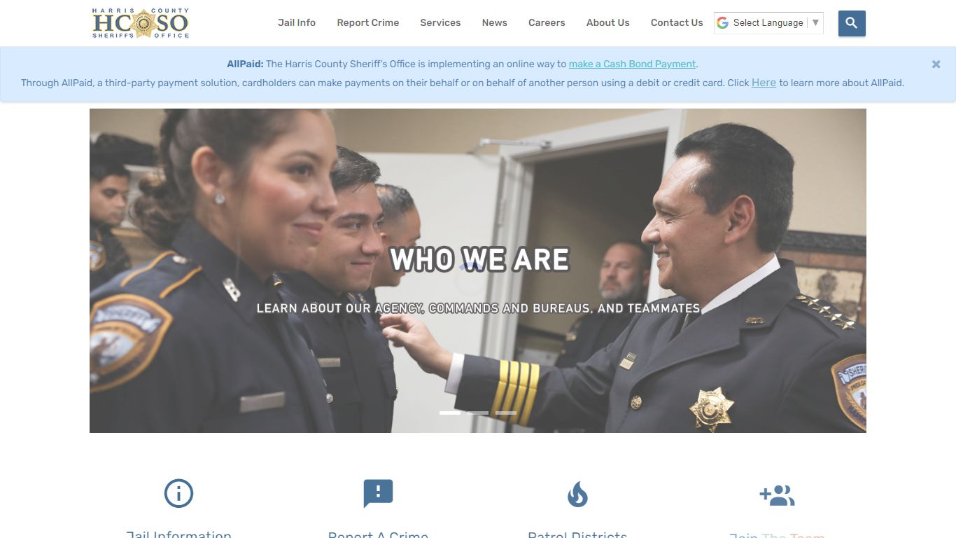 Jail Information—Harris County Texas Sheriff's Office